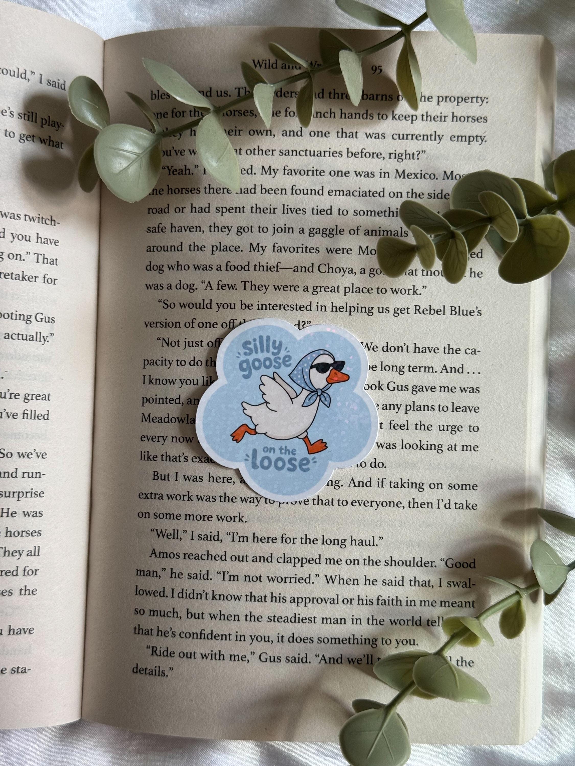Silly Goose - holographic sticker