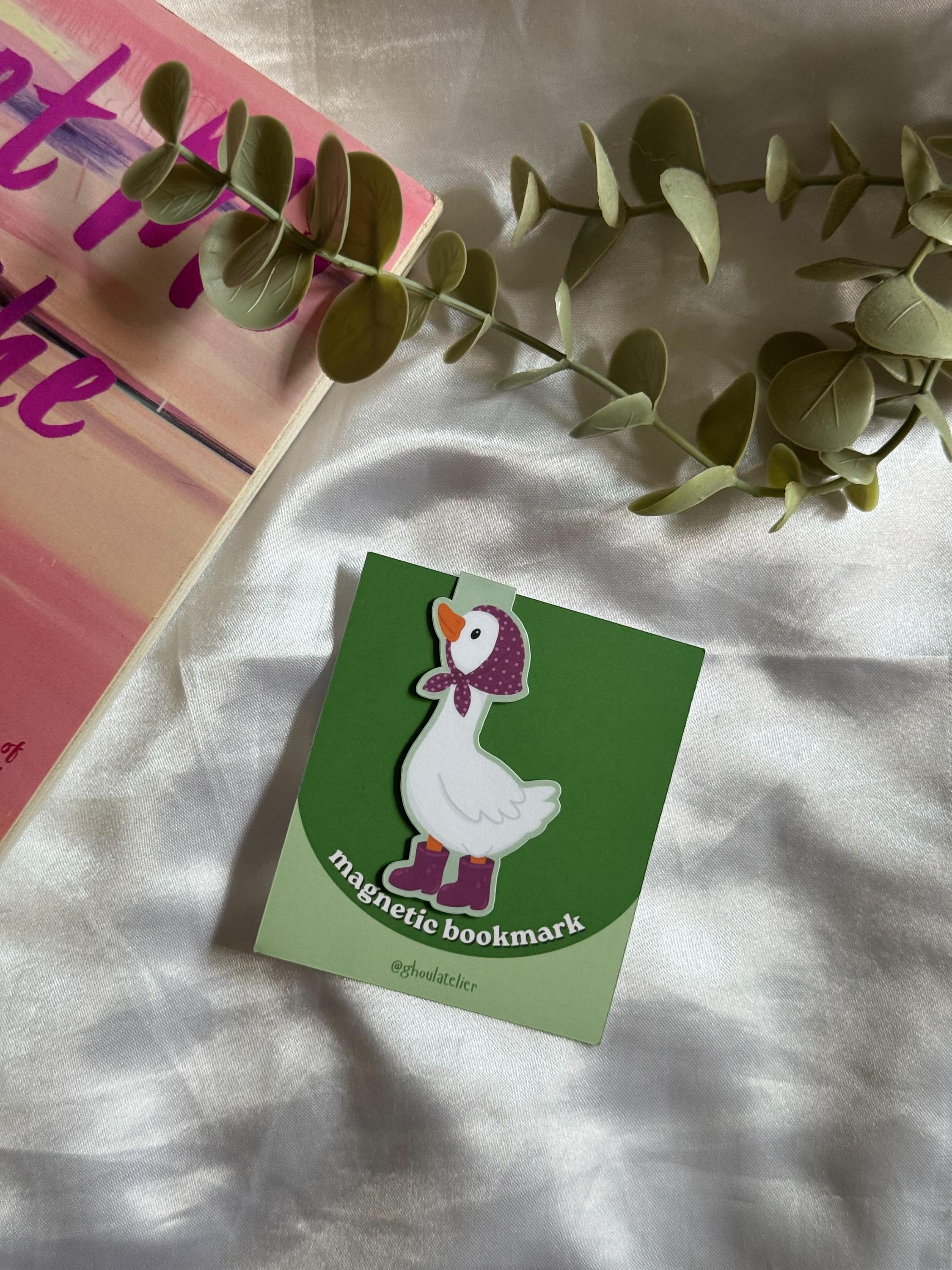 Babushka Goose - magnetic bookmark