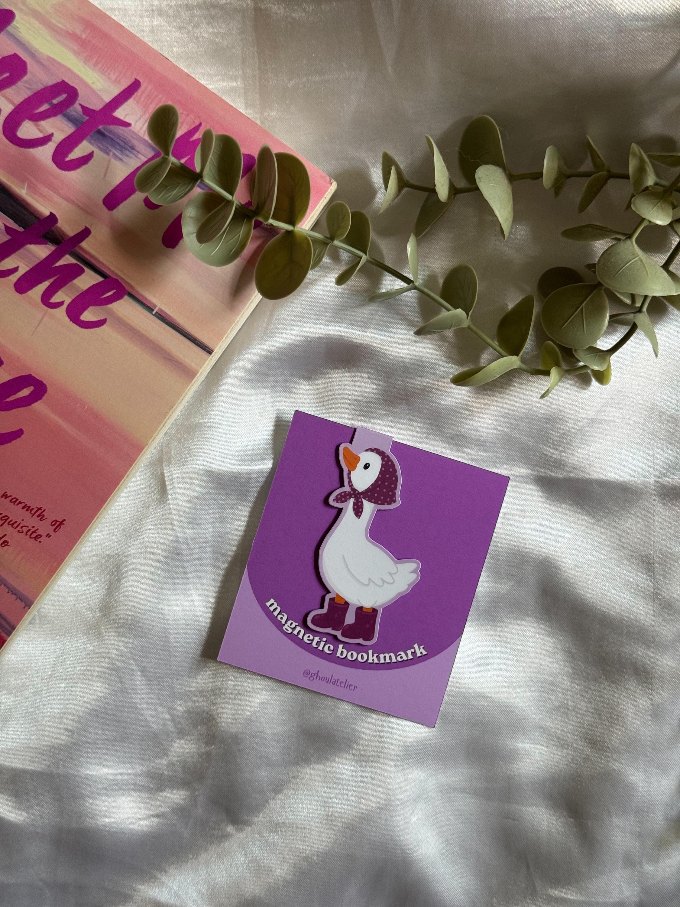Babushka Goose - magnetic bookmark
