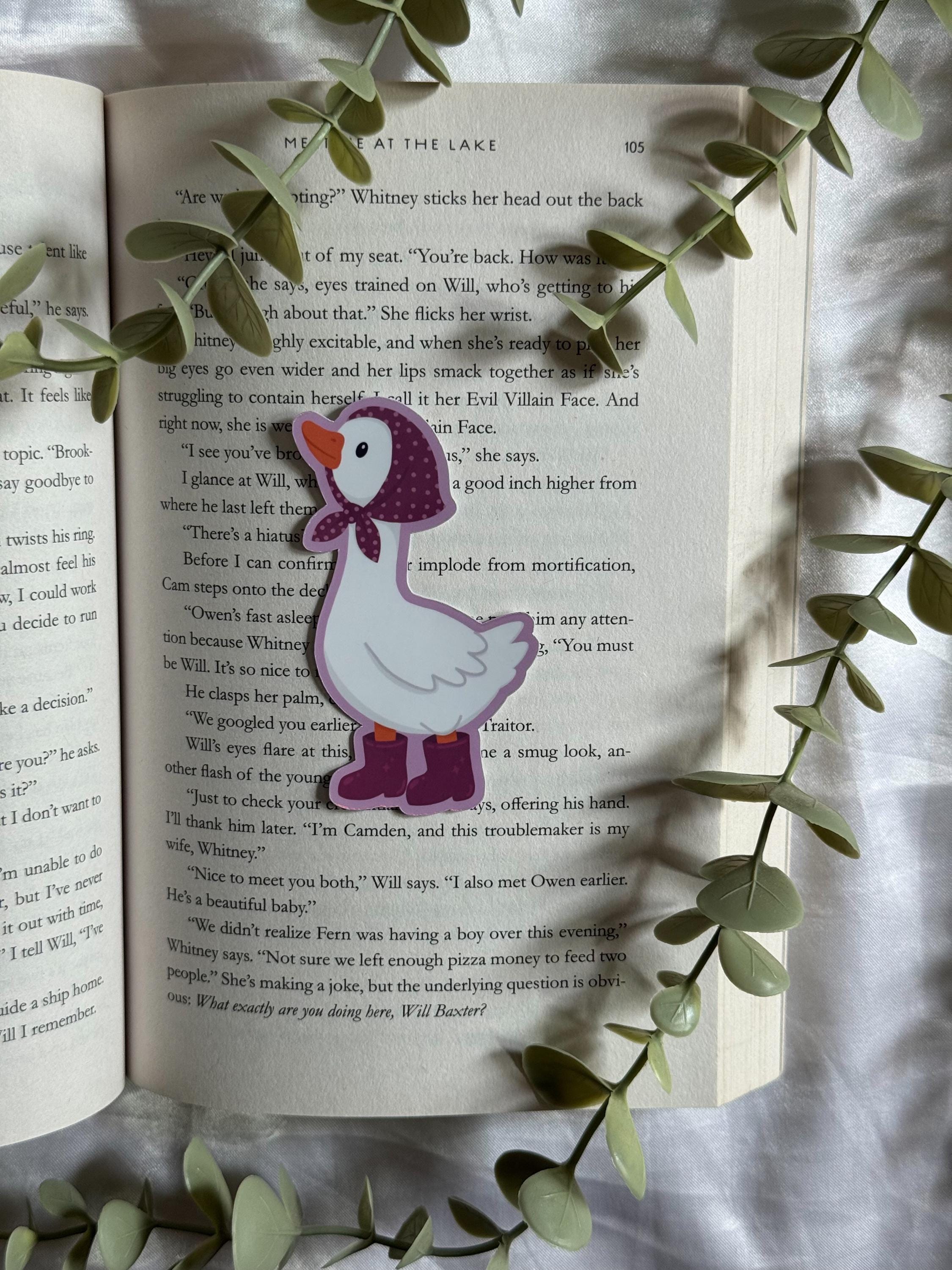 Babushka Goose - holographic sticker