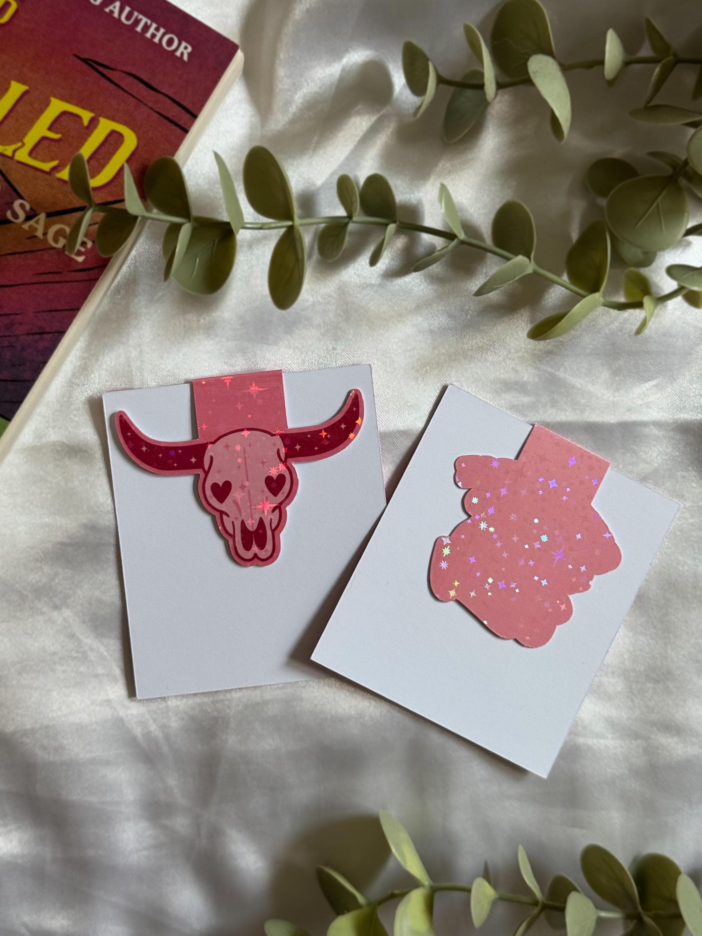 Wild West - magnetic bookmark