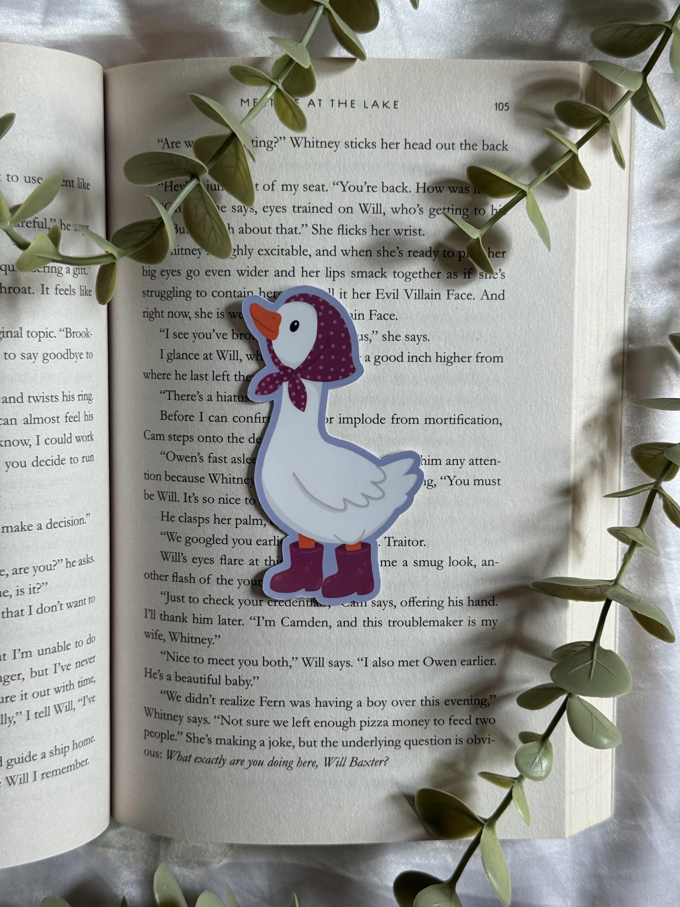 Babushka Goose - holographic sticker