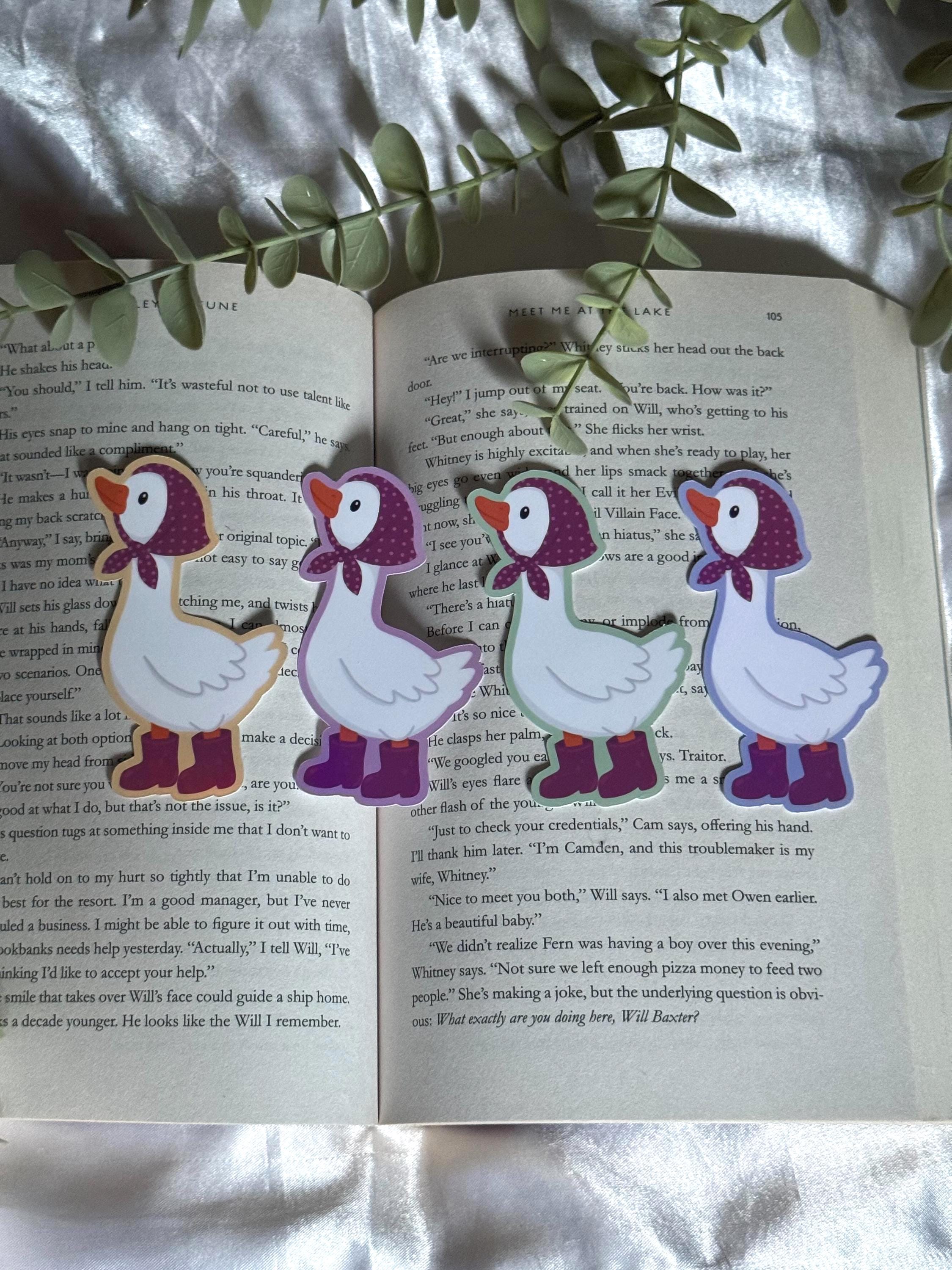 Babushka Goose - holographic sticker