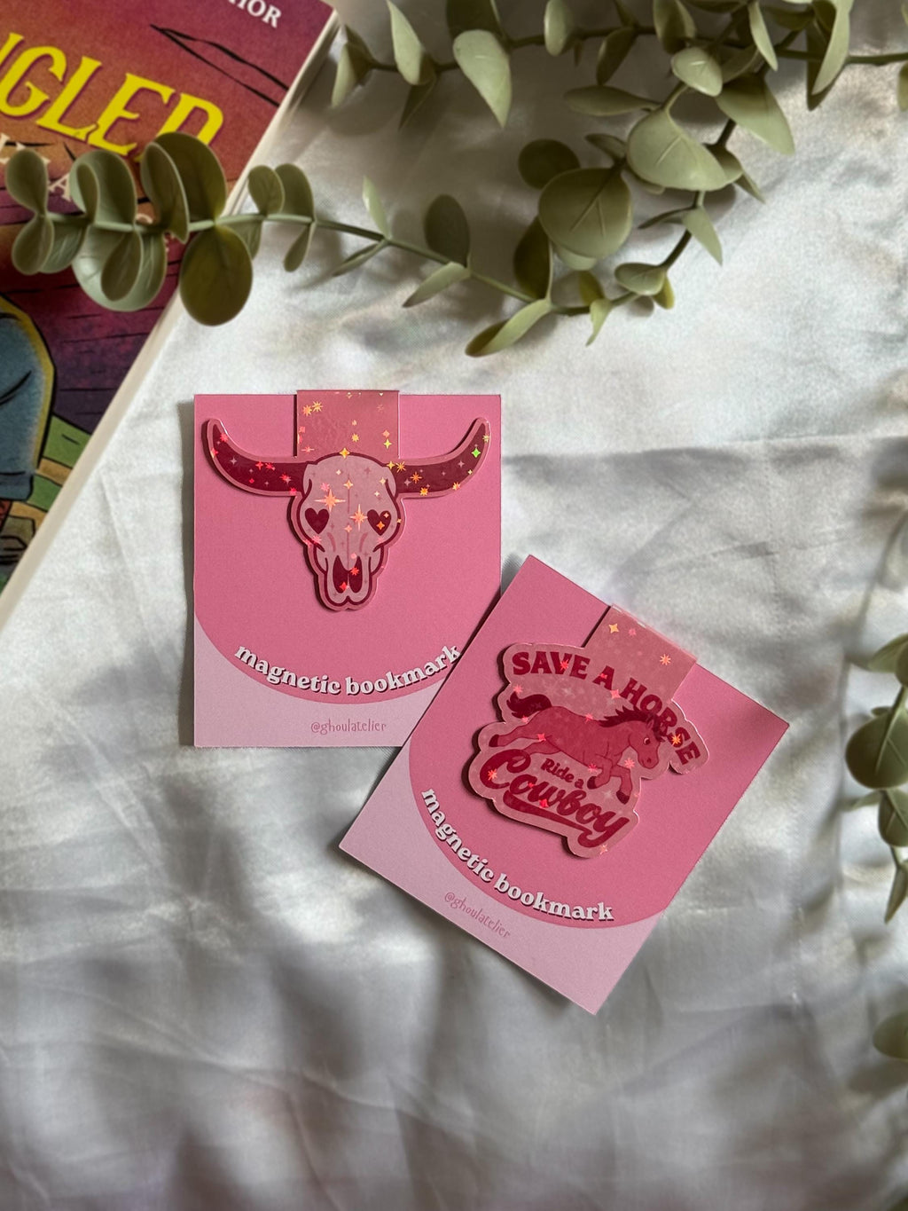 Wild West - magnetic bookmark