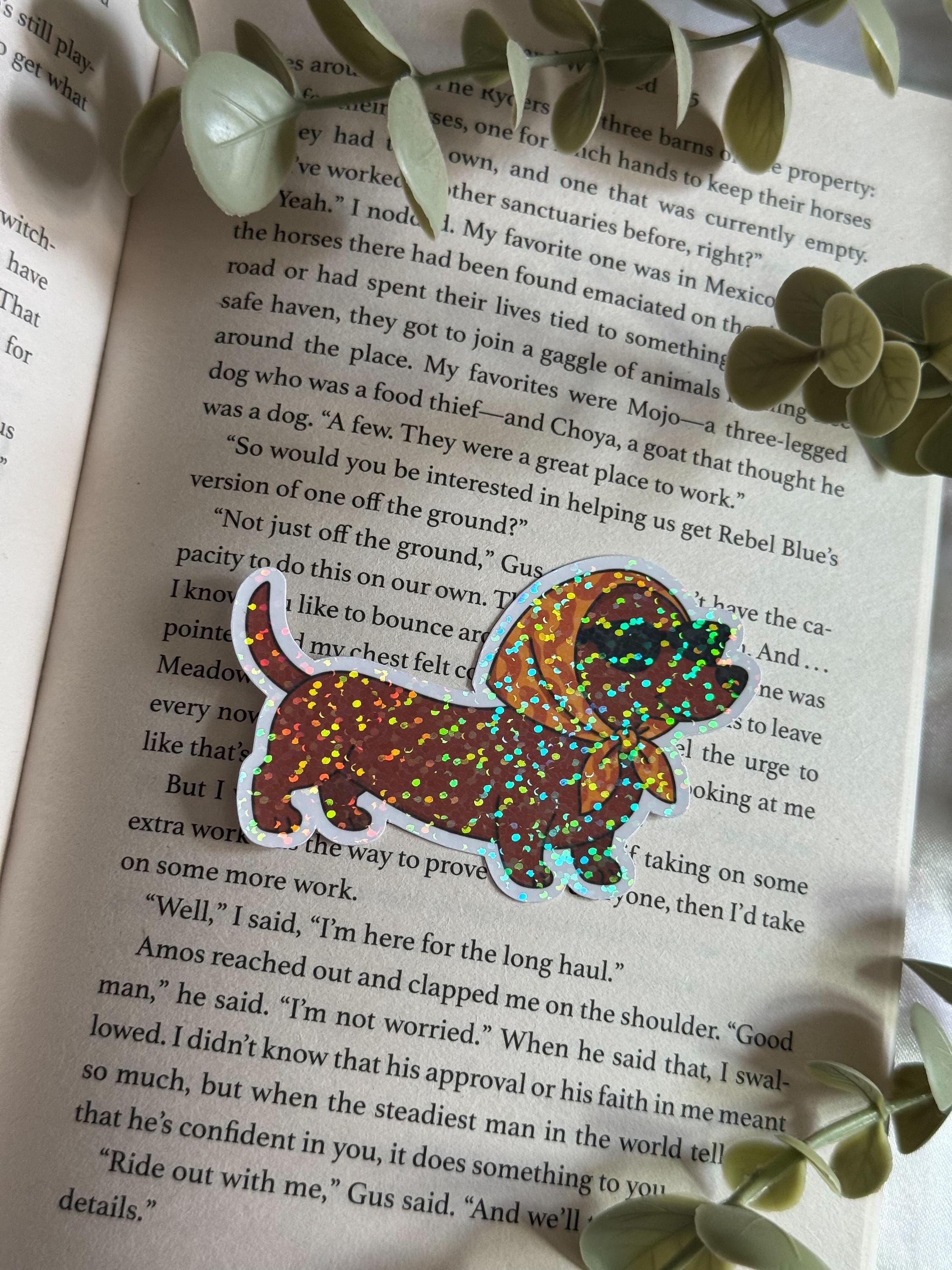 Babushka Dog - holographic sticker